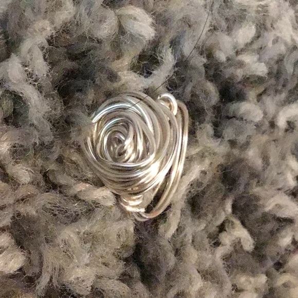 Rustic Rose ring - Picture 2 of 3